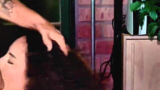 Sloppy Deepthroat: Brunette Latina Gagging on It!