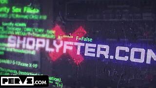 a wild journey from jail straight to an intense oral session in a shop.