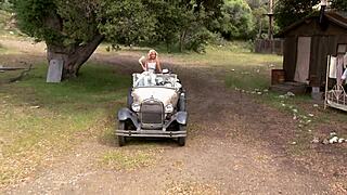 Amber Rayne, Hannah West, And Kaci Star In Outdoor Gangbang