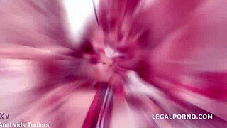 Blackened Evelina Darling Takes Double Deepthroat and Facial