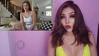 little stepsister learns sex from her brother.