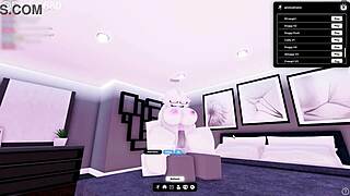 Roblox sex adventure with big tits and monster cocks 😏