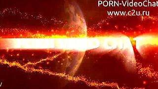 The girl showed herself on webcam