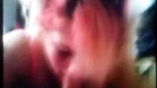 Amateur sucks dick deep