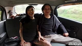 my tight pussy gets spanked in the car?