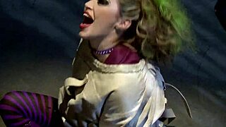 katwoman jennifer dark prowls into a prison cage 3way