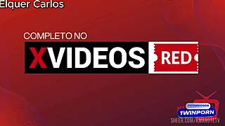 She dominates her slave with a whip at home