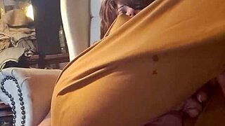 Look at That Fine Ass Tranny with Big Dildo!