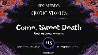 In this erotic audio, women reach a sweet orgasmic end with eses118.