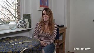 Wow, this sexy Ersties babe fingers herself to a steamy scene on our site! 🔥