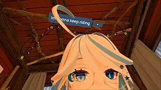 yukoshvr furina takes control and dominates goth girl in riding session