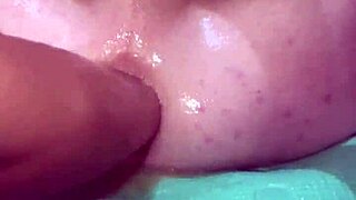 Amateur Stretches Asshole For Intense Anal Fisting