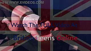 british 18 year old college student gets spanked in detention