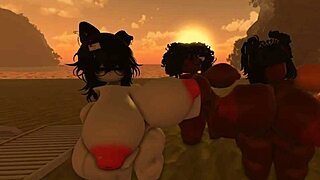 milf nudist beach by antonelachan, showing big tits and ass