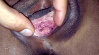 Rough Couple's Facial and Cumshot on Big Shaved Ass