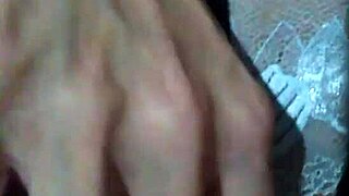 hot morning wife masturbates with shaved pussy 😘