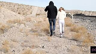 becky summers hikes home with a big cock for creampie and doggystyle 😏