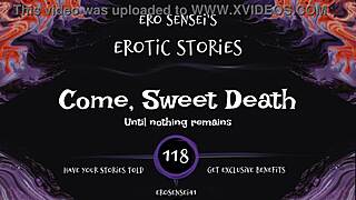 In this erotic audio, women reach a sweet orgasmic end with eses118.