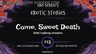 In this erotic audio, women reach a sweet orgasmic end with eses118.