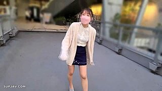 Stunning Japanese babe delivers raw, uncensored action in hot JAV