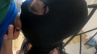 Is a real slut happy when her husband leaves and she fucks his friend?