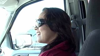 Brunette Teen 18+ Blowjob and Fuck in Steamy Scene