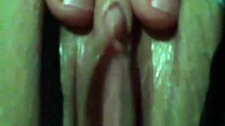 hot morning wife masturbates with shaved pussy 😘