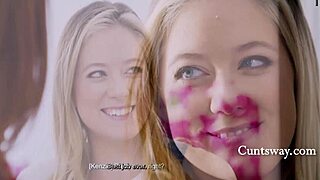 Our babysitter Sophia Locke sits on faces with Kenzie Taylor.