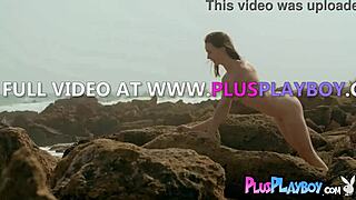 Hot milf adel morel exposed beautiful naked body after passion outdoor striptease