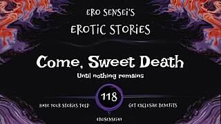 In this erotic audio, women reach a sweet orgasmic end with eses118.