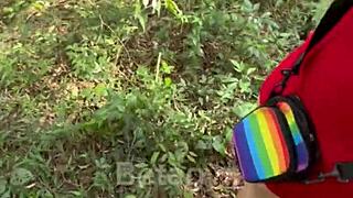 RAPIDINHA IN PUBLIC PARK WITH AMATEURS OUTDOOR