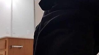 I fantasize about my girlfriend while masturbating slowly in the garage.