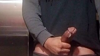 Nut In Kitchen With Intense Action