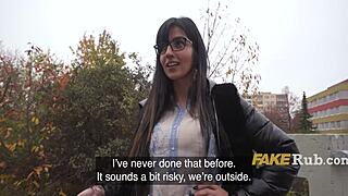 Muslim Girl in Traditional Dress Fulfills Nerdy Cowgirl Fantasy