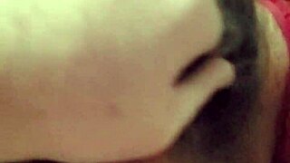 bbw sucking dick on goodies in casual scene