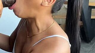 i sucked a huge cock deepthroat in amateur couple