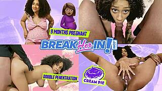 ariana aimes gets her throat bbc rearranged 😈