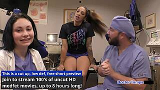 Dr. Tampa Conducts Entrance Physical