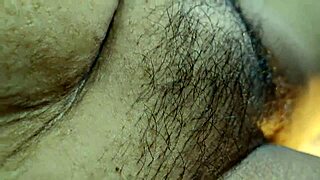 Desi Bhabi Cleaning Her Hairy Pussy