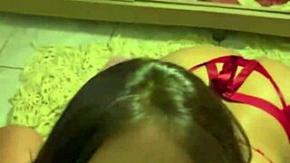 Transsexual Crossdresser Chokes On Cock, Gets Double Fucked, And Swallows Cum Intensely