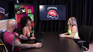 best moments of bruna carlos in sensual cast, part 2... watch on sheer red!