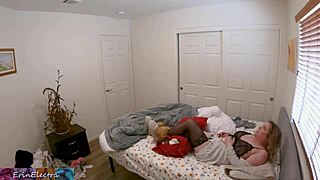 stepmoms back hurt but shes too horny for big cock action