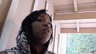 Frustrated Black BBW Wife Next Door Seduces Monster Cock for Cheating Fuck!