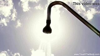 I give an erotic massage with sensual hot oils on the bed