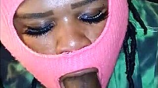 she says, 'want me to swallow your cum?' after sucking