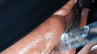 My cunt pig destroyed my new cam when he takes full advantage punishing my big wolf pussy, but wait, i mean he really went all out on that hairy beaver fisting session with squirting and bbw fun