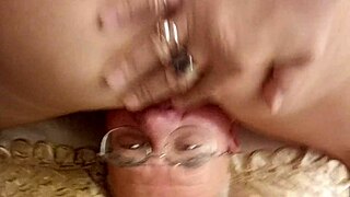 i'm licking my mature wife's cunt in this home video