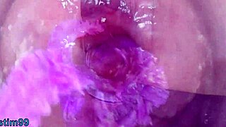 Mature Milf's Wild Cervix Play with Endoscope in Japanese Uterus Cam!