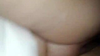 i'm pounding her with my big black cock, deep in her wet ass