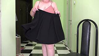 Mature Milf Jumps Rope, Shakes Big Boobs And Fat Booty